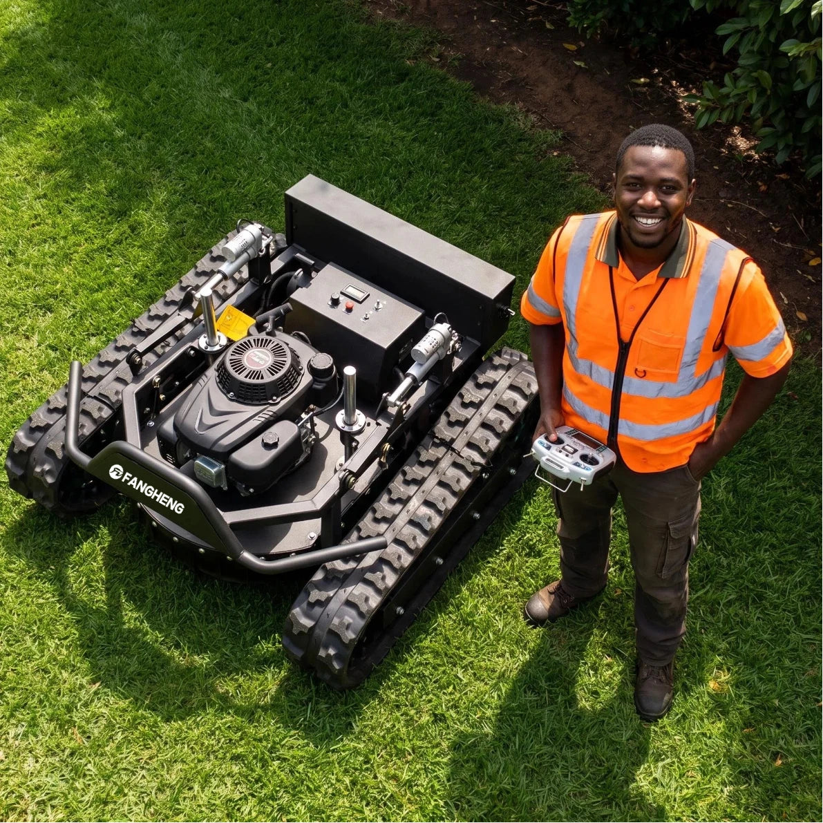Robot Lawn Mower – High Power Hybrid – Remote | KIMLUD