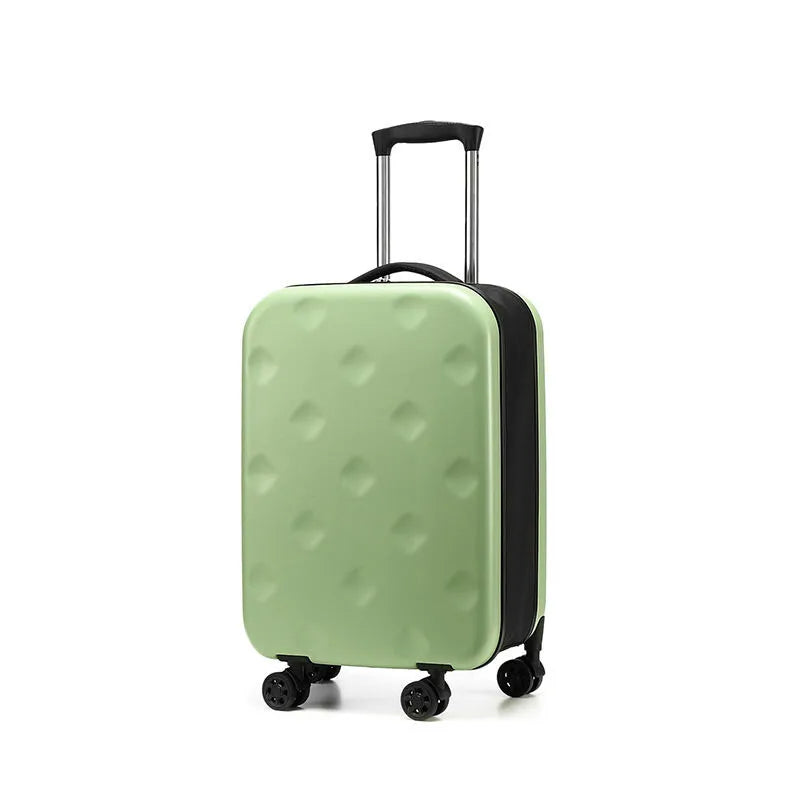 Foldable Luggage with Multi-Directional Silent Wheels – 20 Inch Airline Approved Cabin Bag + 24 Inch Checked Suitcase Portable