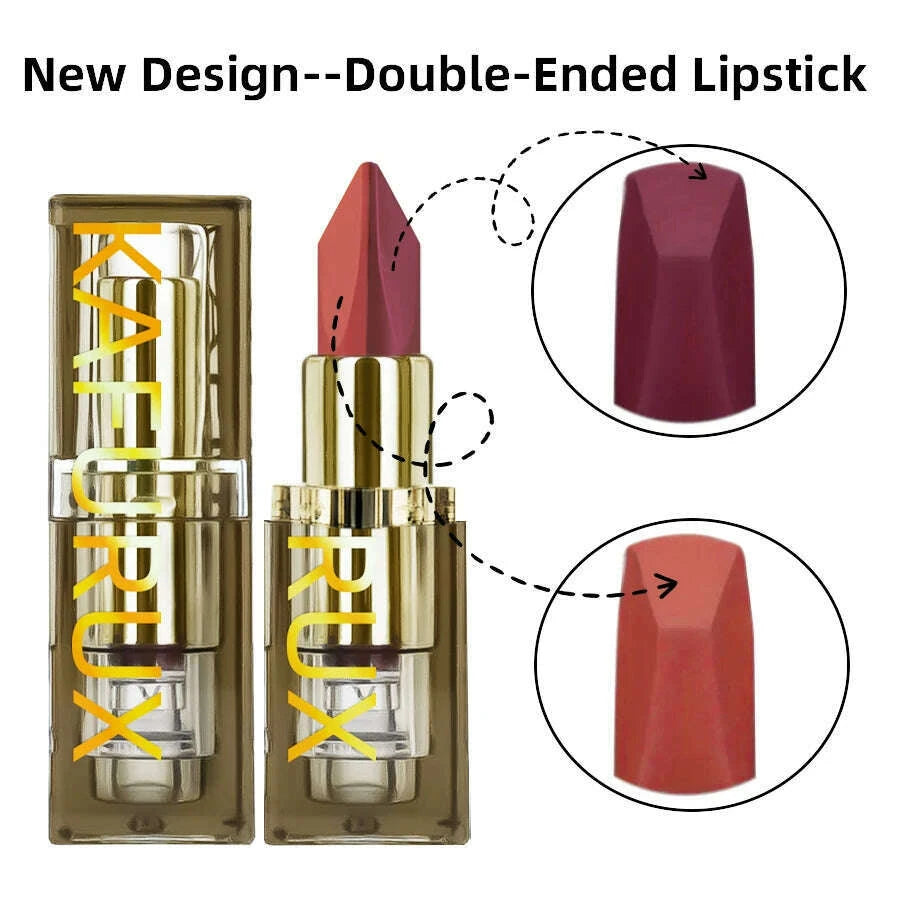 6-color-glitter-two-tone-lipstick-purple-black-matte1pc-lipsticks-cosmetics-easy-to-use-lip-tint-makeup-lip-beauty-red-pigment-kimlud-kimlud-33917330