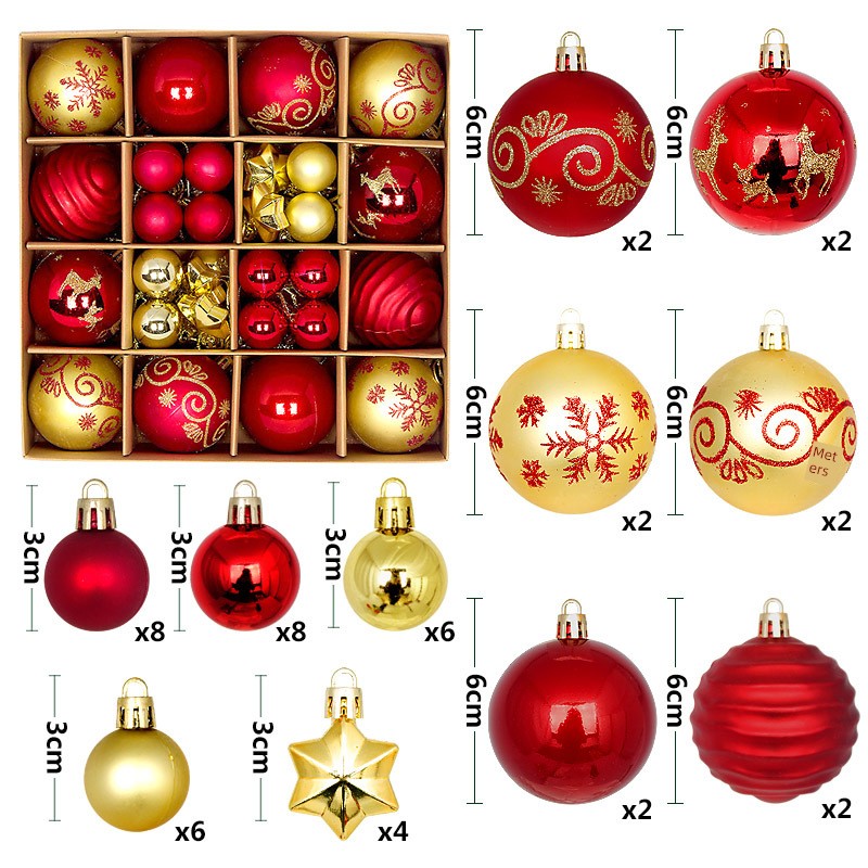 Christmas Tree Led Pendant Gilding Ribbon Christmas