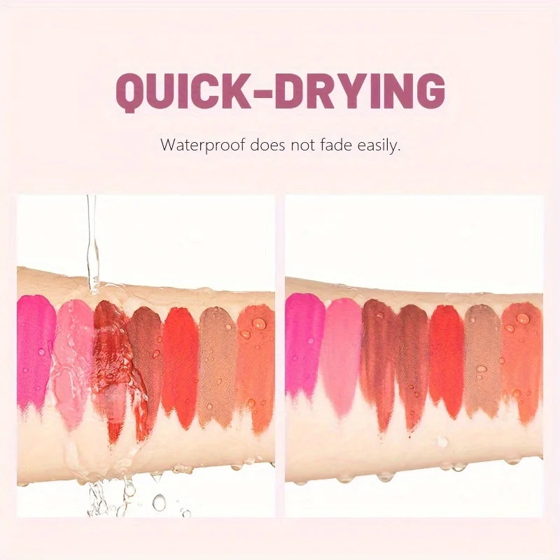 Liquid Lipstick – Long-Lasting Waterproof – Matte Finish | KIMLUD