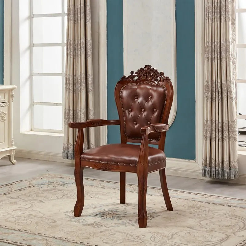 Leather Throne Lounge Chair Diamond-Tufted — Blush Pink | KIMLUD