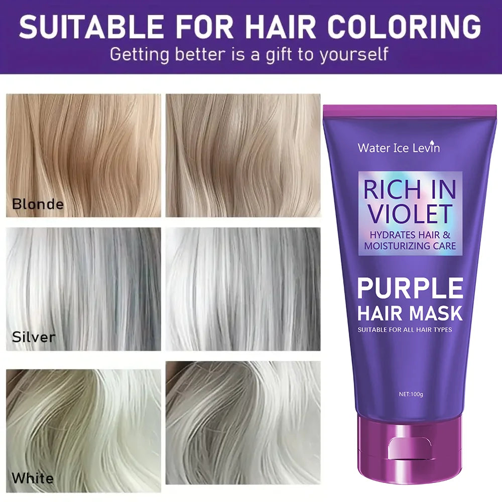 Conditioner – Repair Hair Mask – Keratin – Purple | KIMLUD