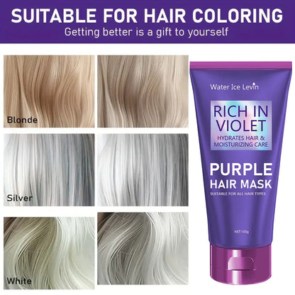 Conditioner – Repair Hair Mask – Keratin – Purple | KIMLUD