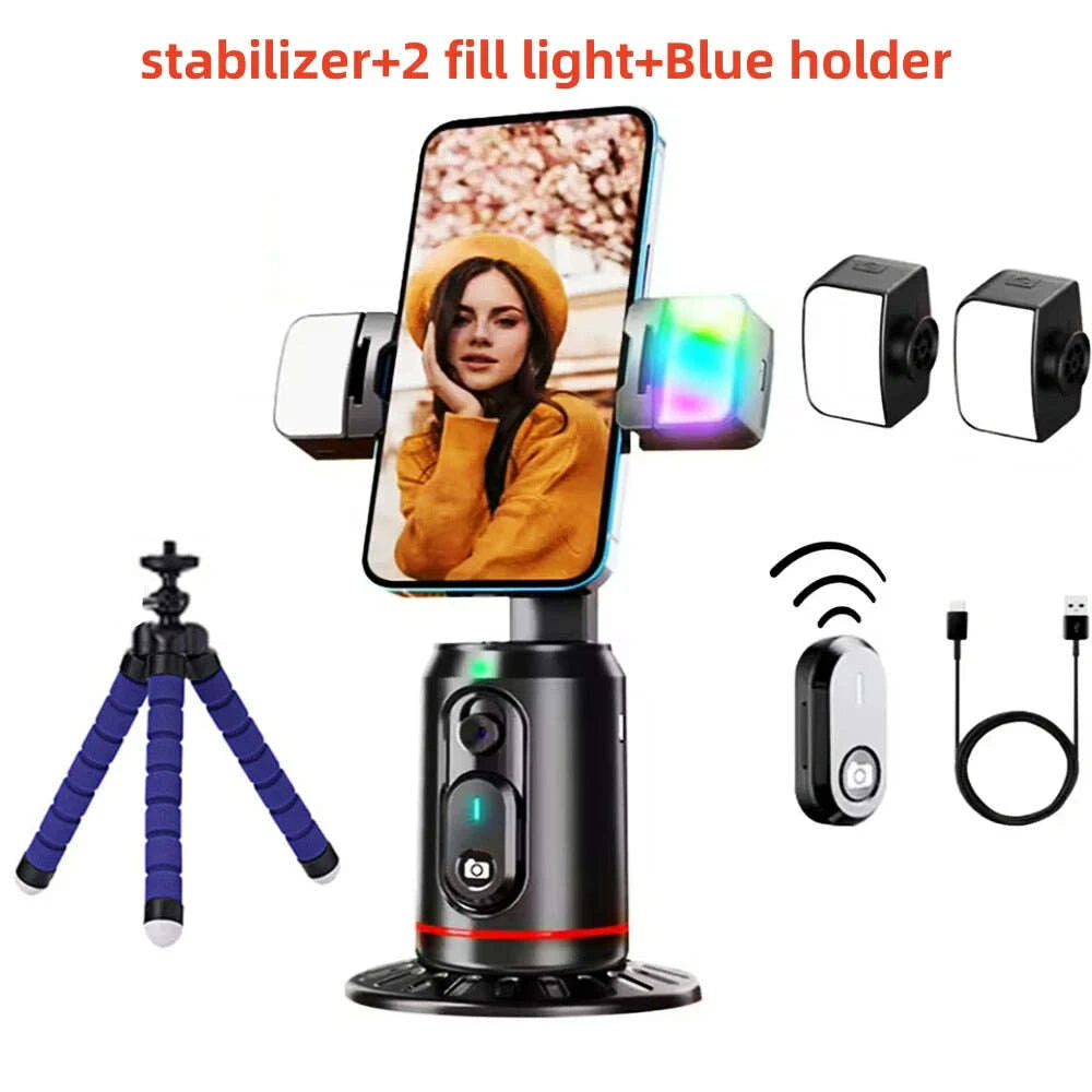 fangtuosi-360-rotation-follow-up-gimbal-stabilizer-monopod-desktop-tracking-gimbal-with-remote-for-phone-live-photographykimludkimlud-35571254