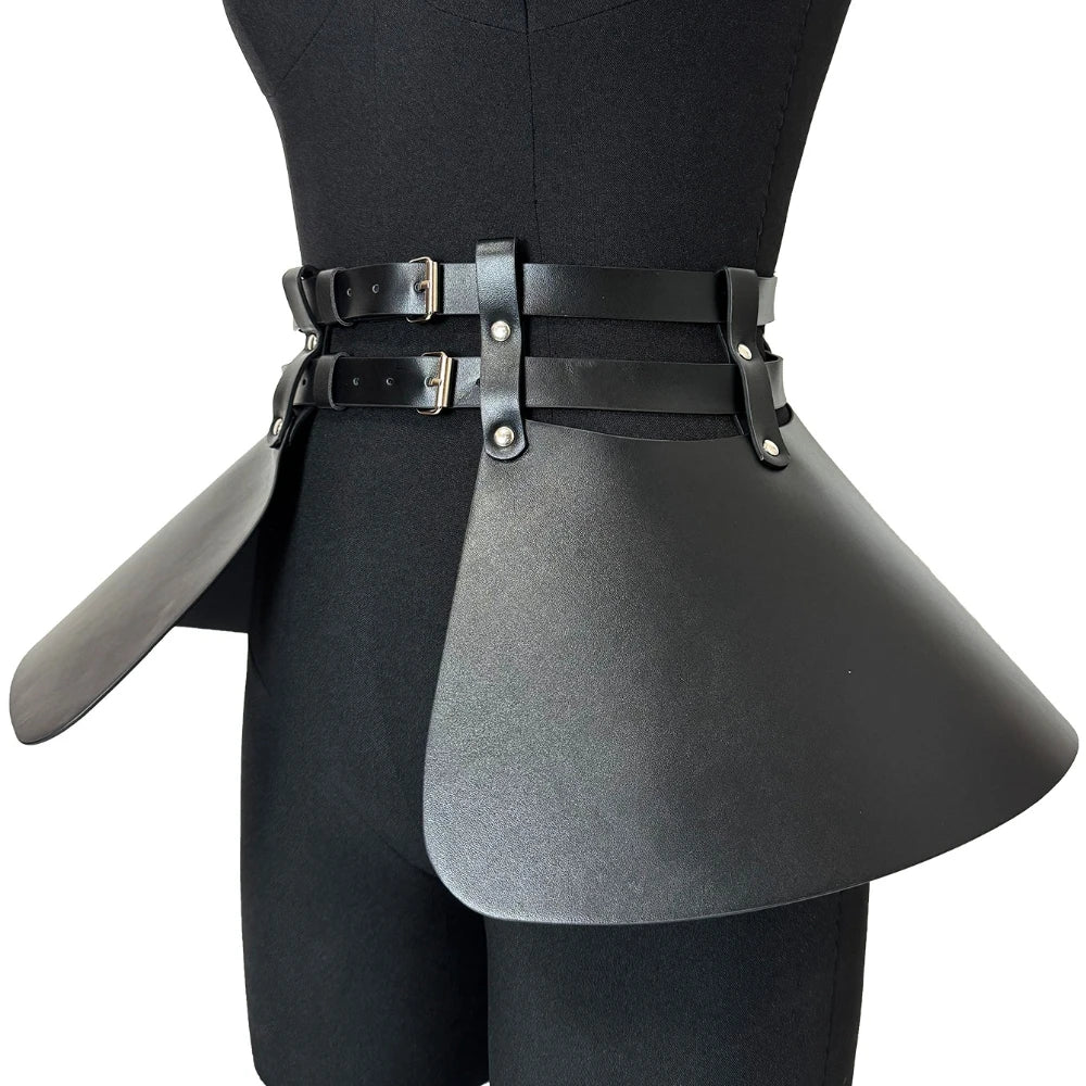 Harness Belt – Gothic Street Style – Faux Leather | KIMLUD