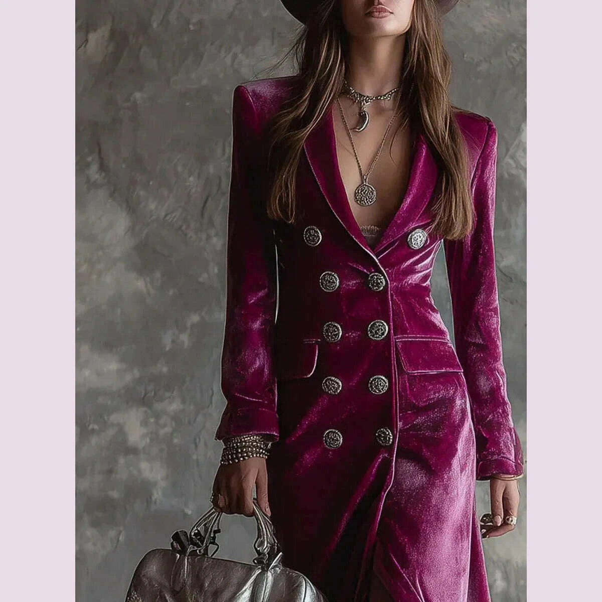 velvet-double-breasted-dress-for-womens-long-sleeve-lapel-collar-split-hem-elegant-vintage-casual-slim-fall-winter-midi-dresskimlud-womens-fashion-34623817