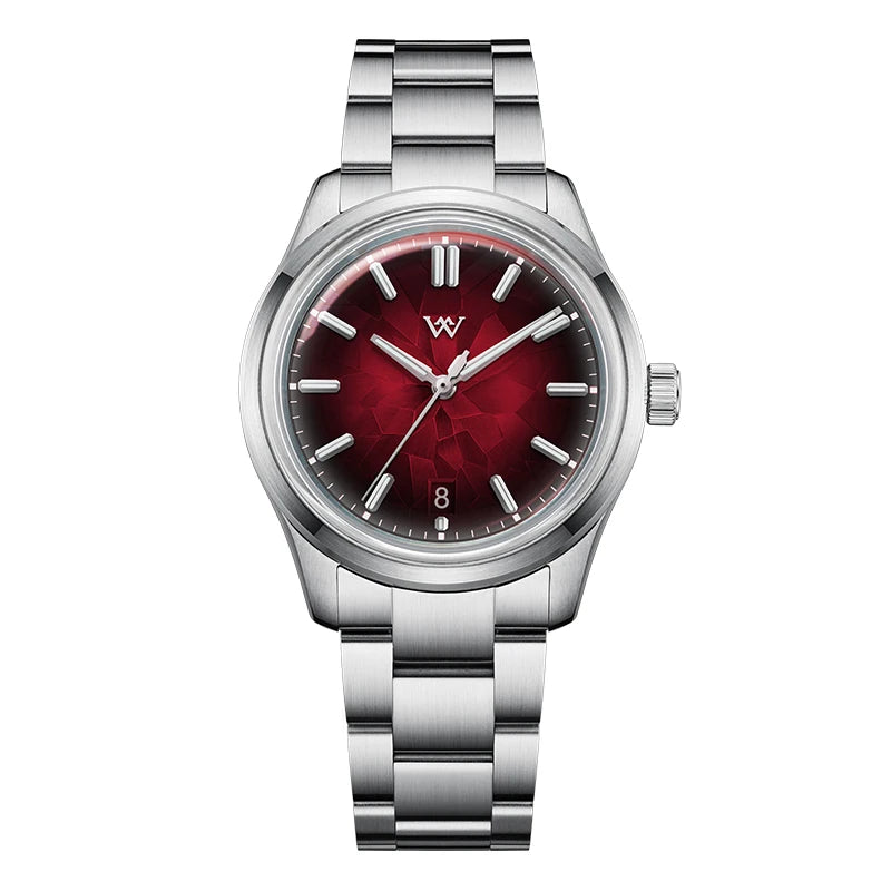 WM Watch Automatic Mechanical Watch NH35 Glacier Series 100M Water Resistant AR Coated Sapphire Welly Merck Watches For Man 226M