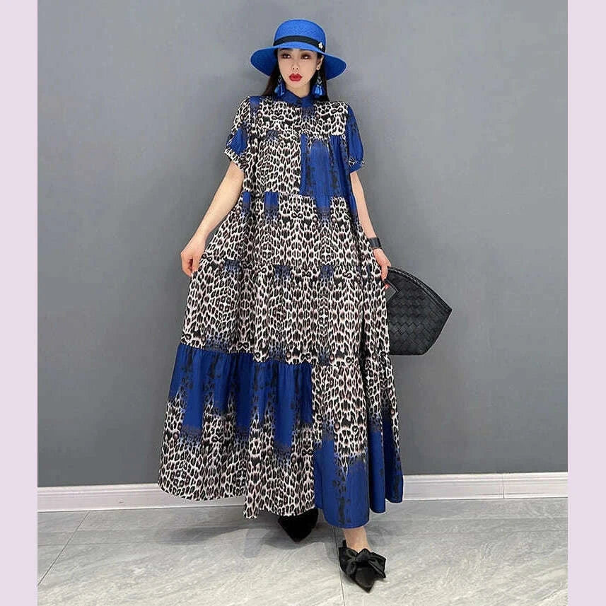 korean-style-painted-short-sleeve-casual-loose-big-size-yellow-red-blue-leopard-long-dress-summer-boho-print-dress-robe-jjxd071-kimlud-kimlud-33922921