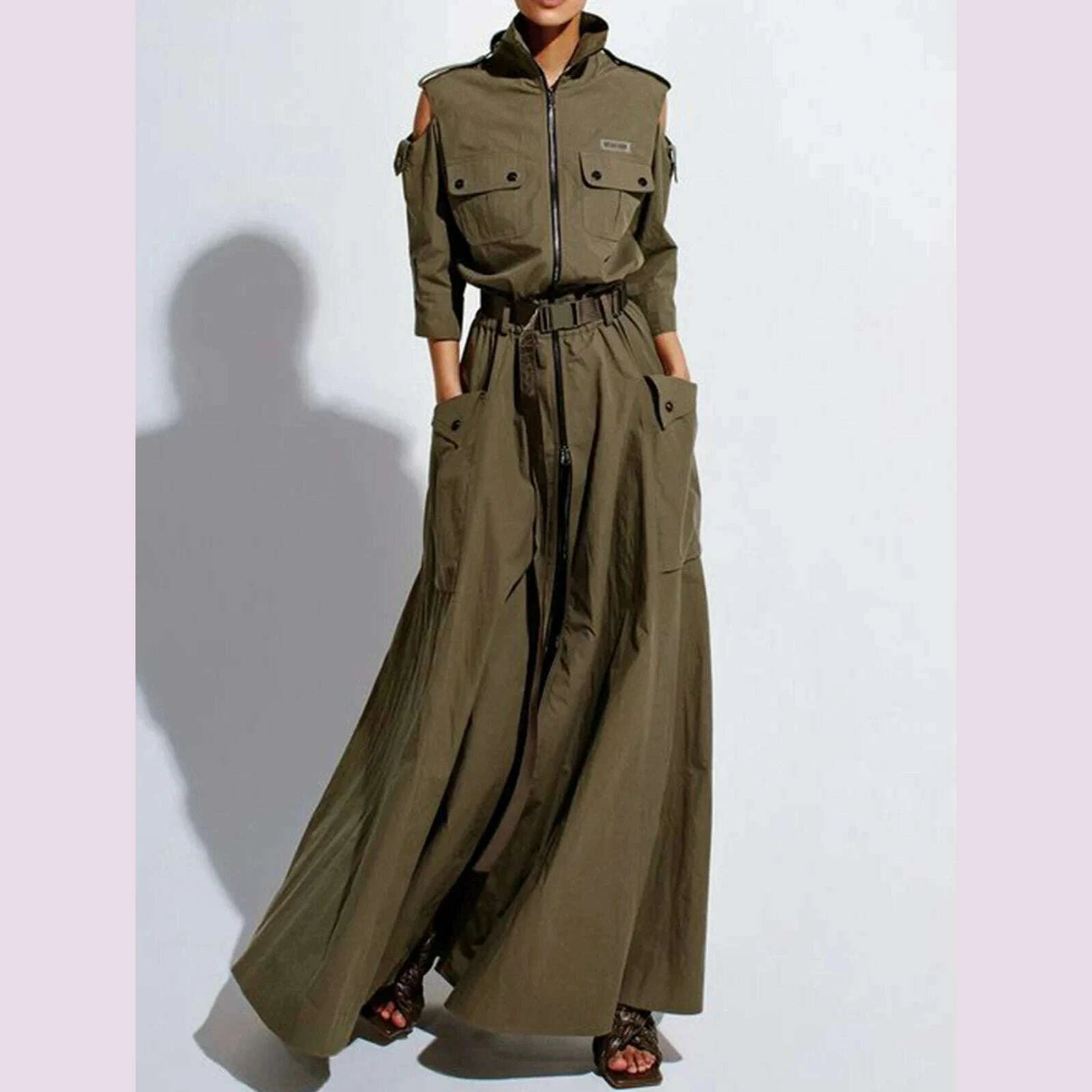 chic-solid-maxi-shirt-dress-casual-turndown-neck-half-sleeve-zipper-belt-pockets-long-dress-ladies-streetwear-women-clotheskimlud-womens-fashion-34621372