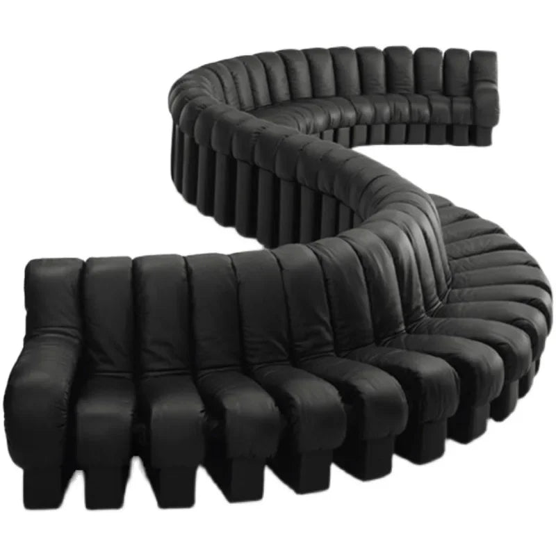 A Snake sofa furniture modular combination stretches freely
