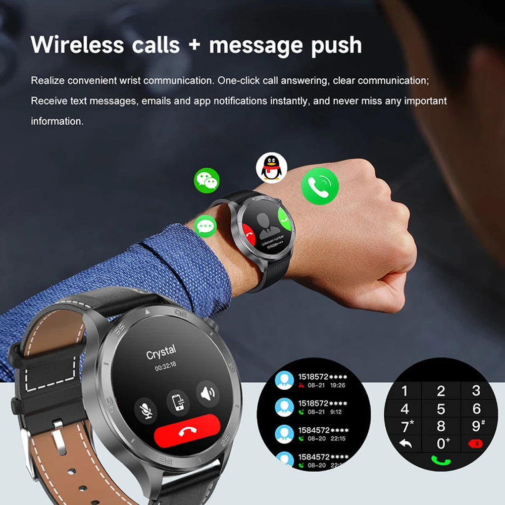 OPPO Watch X2 Latest Bluetooth Call Smartwatch Men GPS NFC Health Monitoring IP68 Waterproof Watch AMOLED HD Screen Smart Watch