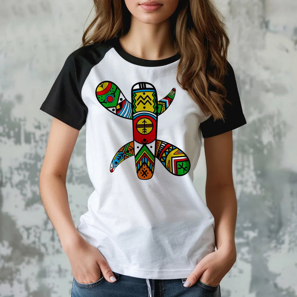 Women's T-Shirt - Y2K Style - Polyester - Regular Fit | KIMLUD