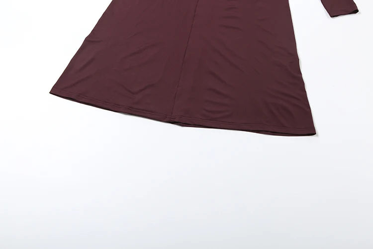 SiSterlinda Ruched Waistless Maxi Dress Women Sexy Shoulder Padded Patchwork Turtleneck Elegant Stretch Skinny Evening Bodycon