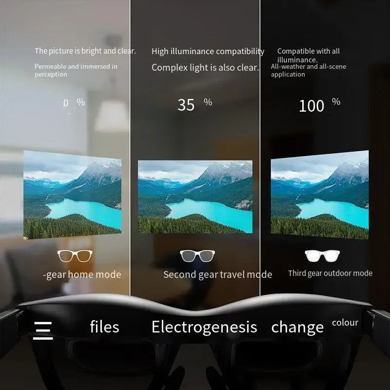XREAL Air 2 Ultra Smart AR Glasses Set 6 DoF 52 Fov 4K 3D HD 385'' Giant Screen View Nreal Air2 Ultra Tracking Smart Glasses