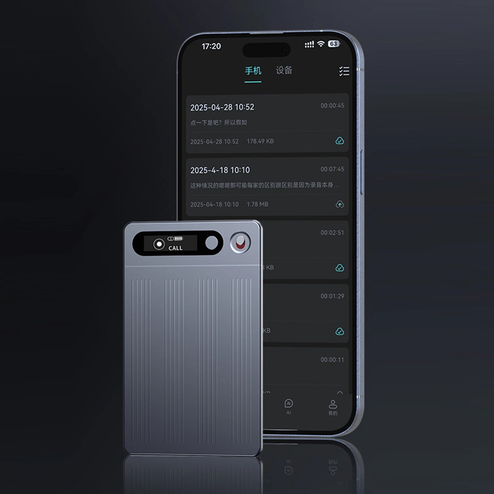 KIMLUD, 64G AI Voice Recorder Transcribe & Summarize Audio Recorder Support 134 Languages Language Translation Device for Meetings/Calls, KIMLUD Womens Clothes