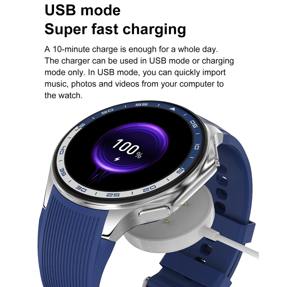 2025 OPPO New Watch X High-end Business Watch 32GB Large Memory Smartwatch Men's Sports Waterproof Smart Watch Watch IOS