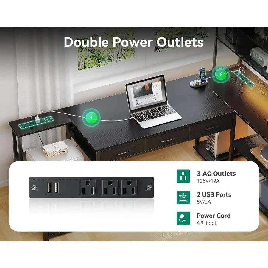 71-inch-l-shaped-desk-with-5-drawers-reversible-l-shaped-gaming-desk-with-led-light-2-power-outlets-computer-desk-with-storagekimludkimlud-35572153