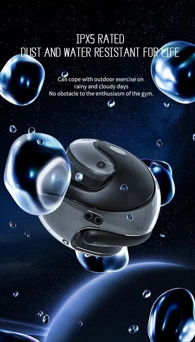 AI Translation Wireless Earbuds Real Time Language Translator 144 Languages HiFi Stereo Sound — Black | KIMLUD