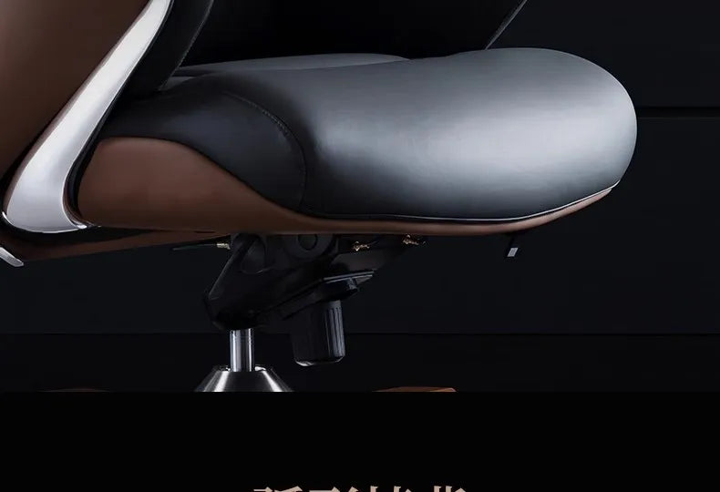 Office Chair - Modern Ergonomic - Cowhide | KIMLUD