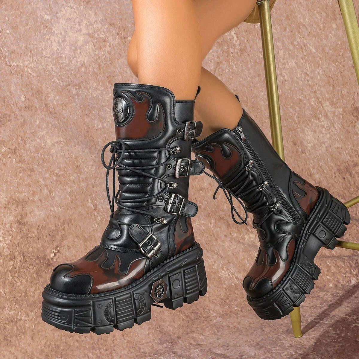 personalized-short-boots-motorcycle-boots-heavy-metal-versatile-mid-calf-womens-rock-dark-cyberpunkkimludkimlud-35573529