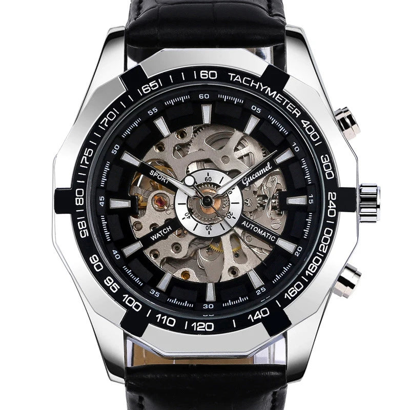 UTHAI M12 Casual and fashionable Men watch, night light automatic mechanical watch, cool clock gift，watches for man