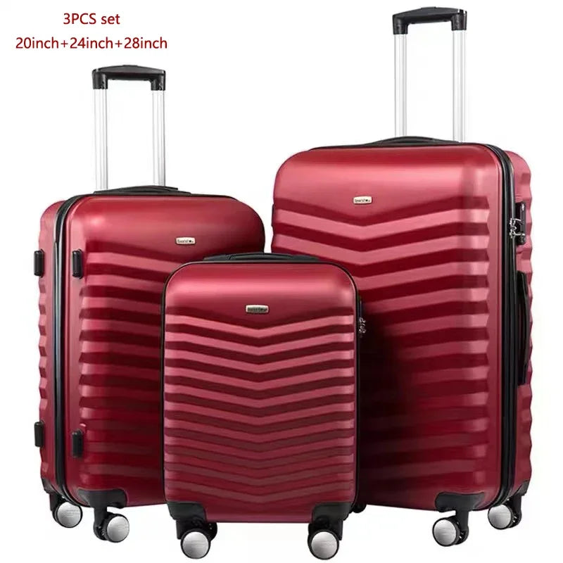 Business Suitcases 24 28 Inch 20''Carry On Luggage Spinner Lightweight Hardside Suitcase with  Lock for Travel Business