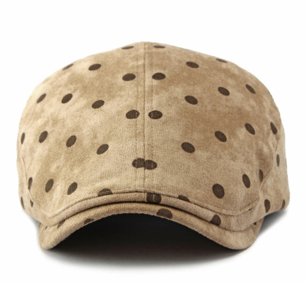 Beret – Retro Artist Painter Style – Faux Suede | KIMLUD