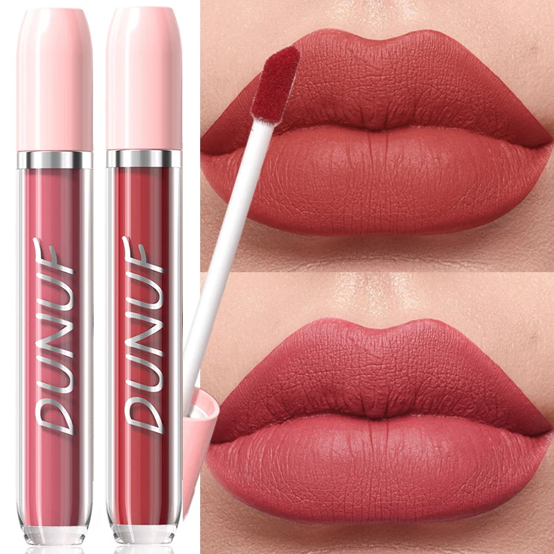Liquid Lipstick – Long-Lasting – Matte – Sexy Red | KIMLUD