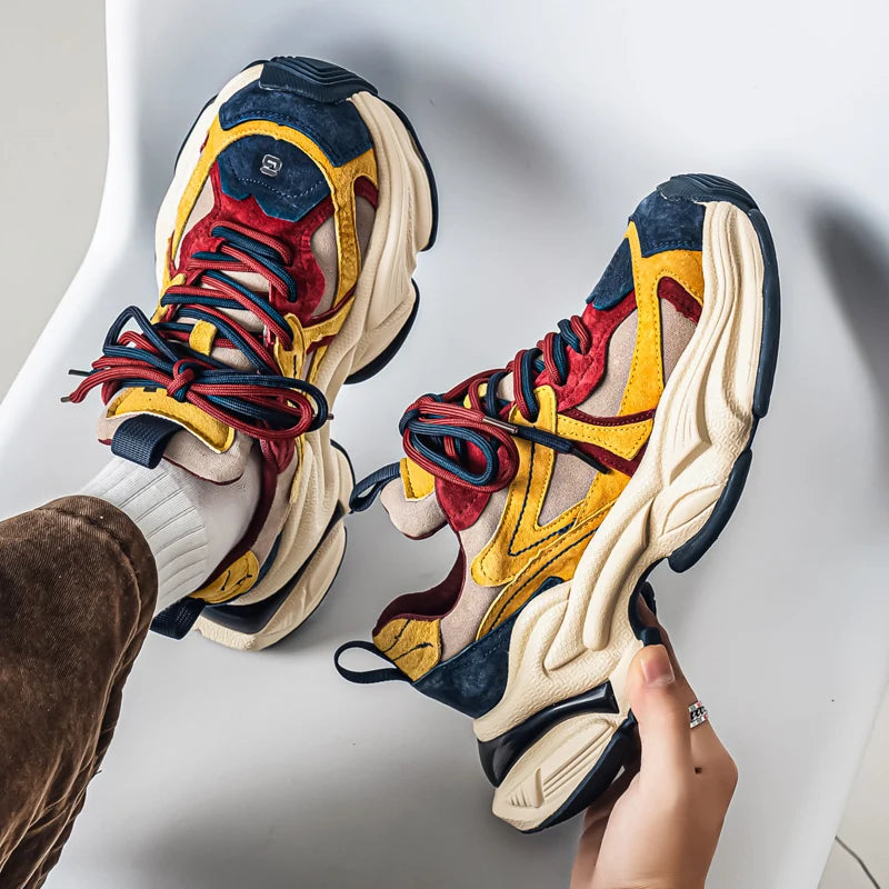 Men's Sneakers - Breathable - Lightweight Silhouette | KIMLUD