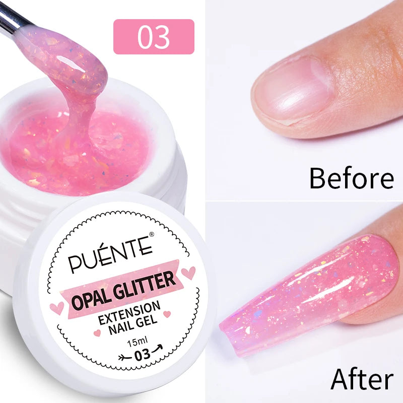 Reflective Glitter Gel Nail Polish Multidimensional Holographic Sparkle, UV-Curable Finish — Pink Lilac | KIMLUD