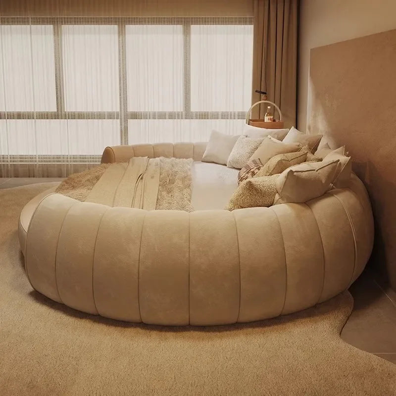 European Simple Bed Sleeping Safe Camping Princess Mobile Bed Frame Queen Baby Design Modern Wooden Beliche Trendy Furniture