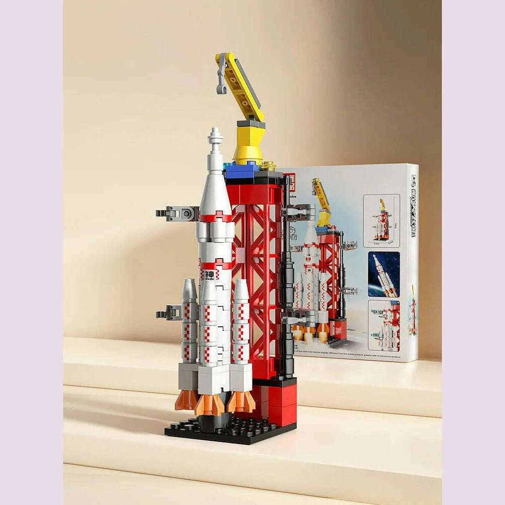 toylinx-launch-center-lunar-lander-model-building-blocks-spaceship-spaceport-figure-shuttle-rocket-bricks-construction-toyskimlud-womens-fashion-34620709
