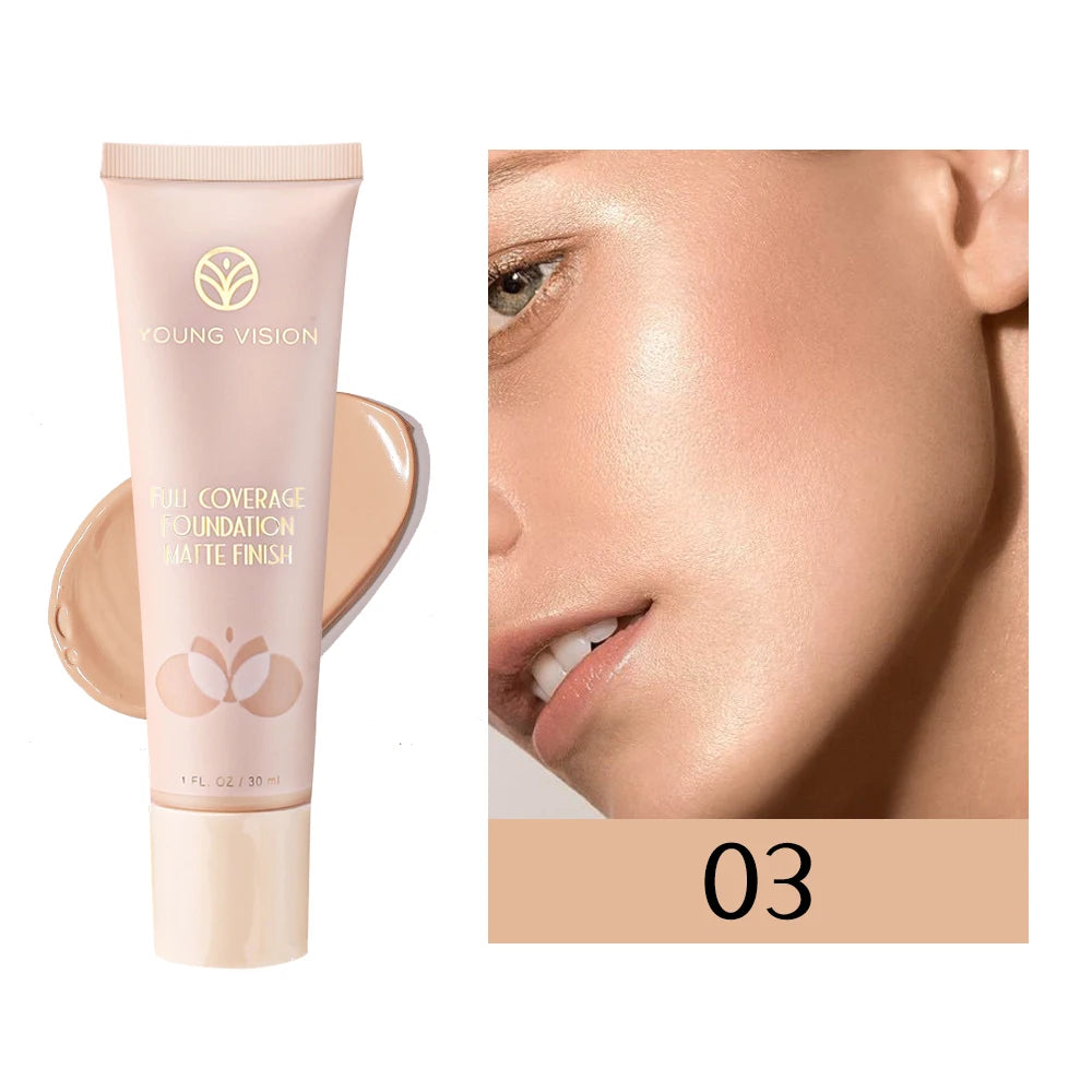 Liquid Concealer BB Cream Six-Color Range — Natural Beige | KIMLUD