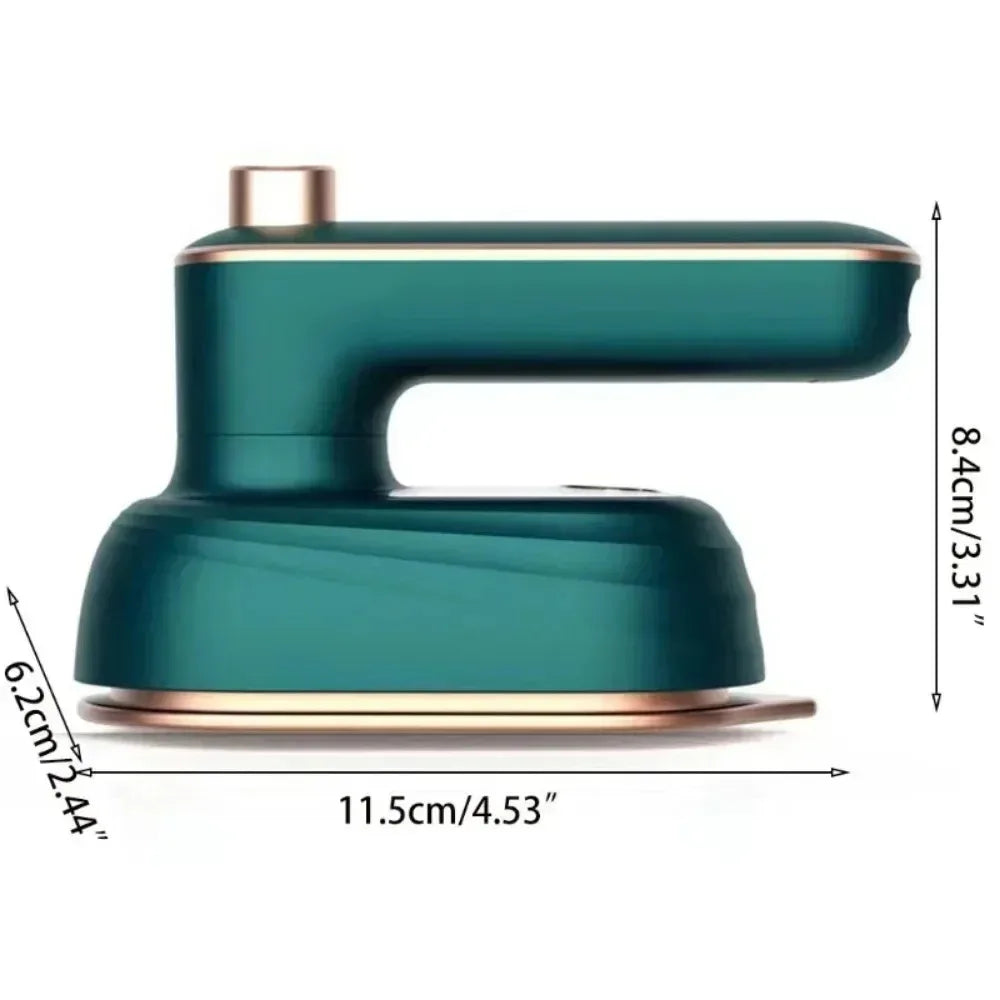 KIMLUD, Portable Steam Iron Home Travel Clothes Ironing Machine Mini Electric Flatiron Space Saving Folding Iron Household Appliances, KIMLUD Womens Clothes