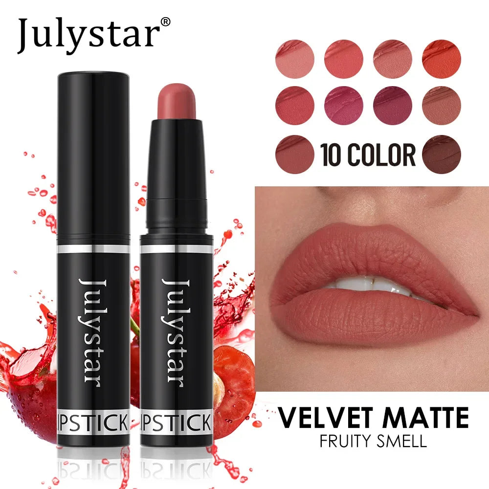 Matte Lipstick Pencil – Long-Lasting Waterproof – Nude Brown | KIMLUD