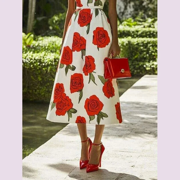 modigirl-2025-new-woman-flower-print-midi-dresses-summer-skinny-stand-collar-elegant-vintage-romantic-evening-dress-for-women-kimlud-kimlud-33922371