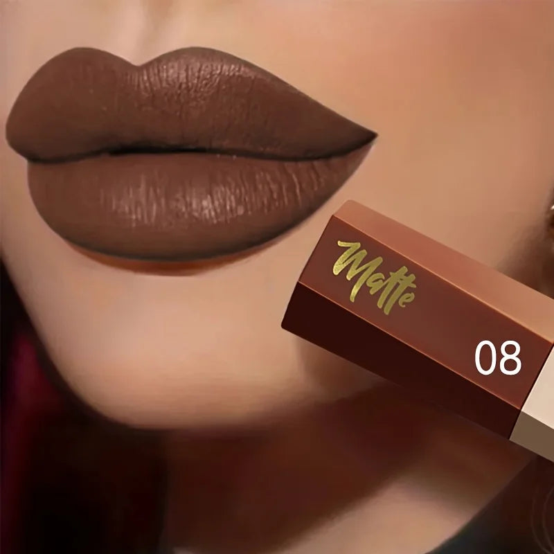 Liquid Lipstick – Long-Lasting Waterproof – Matte Finish | KIMLUD