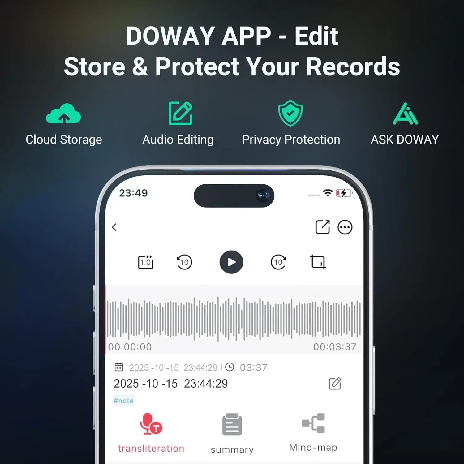 KIMLUD, MECHEN 64GB  AI Voice Recorder, AI Notetaking Device for Meetings, Lectures, Calls, AI Transcription & Summarization, KIMLUD Womens Clothes