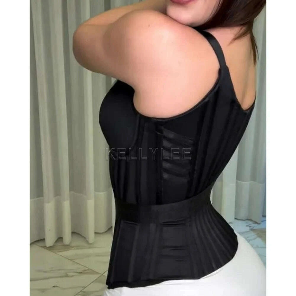 Women's Tummy Control Fajas Colombianas Post Surgery Shaping BBL Girdles Underwear Slimming High Compression Shaper with Bones