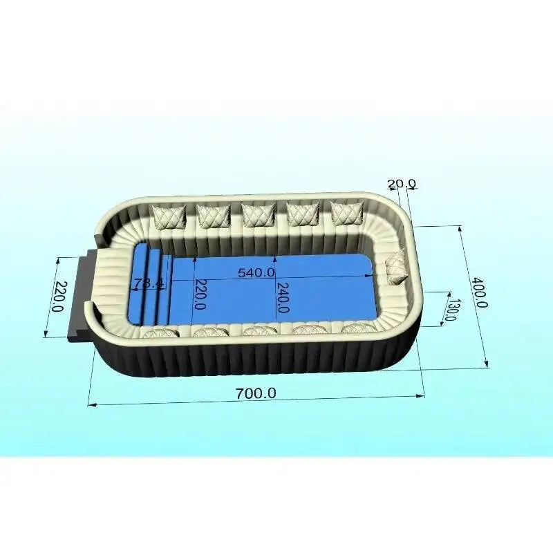 Commercial Customized Inflatable Sofa Pools Swimming With Portable Lounge for Party