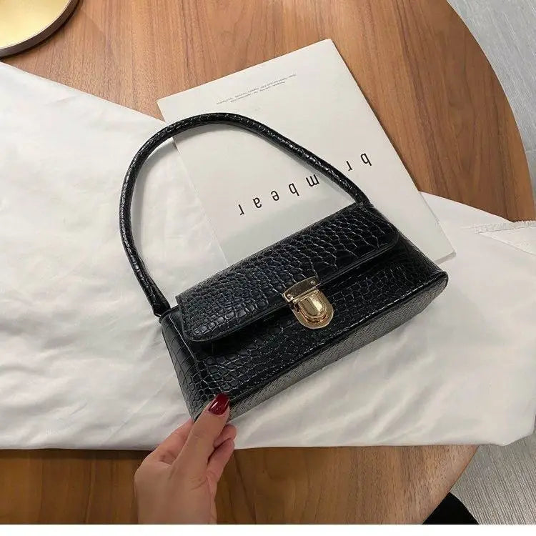 Luxury Design Crossbody Bags for Women 2026 New Fashion Brand Women's Underarm Shoulder Bag Solid Color Ladies Handbag and Purse