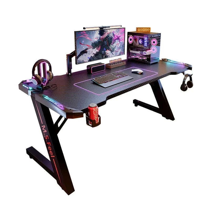 aoliviya-carbon-fiber-gaming-desk-home-desktop-computer-desk-bedroom-desk-gaming-room-game-can-place-host-workbenchkimludkimlud-35572045
