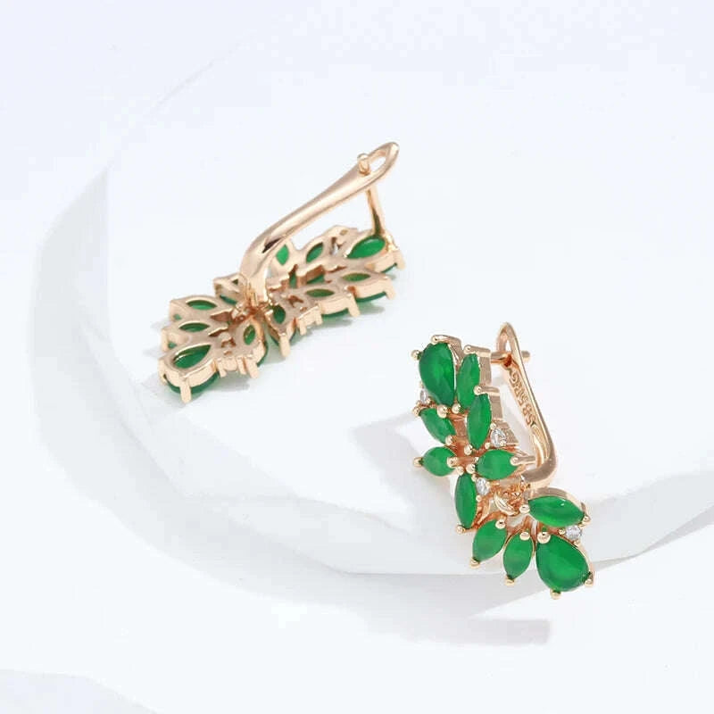 kinel-hot-full-emerald-cut-zircon-crystal-flower-drop-earrings-for-women-luxury-585-rose-gold-color-daily-fine-ethnic-jewelrykimlud-womens-fashion-34623148