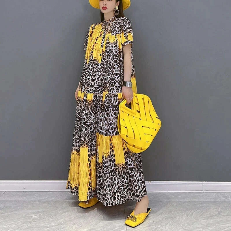 korean-style-painted-short-sleeve-casual-loose-big-size-yellow-red-blue-leopard-long-dress-summer-boho-print-dress-robe-jjxd071-kimlud-kimlud-33922925