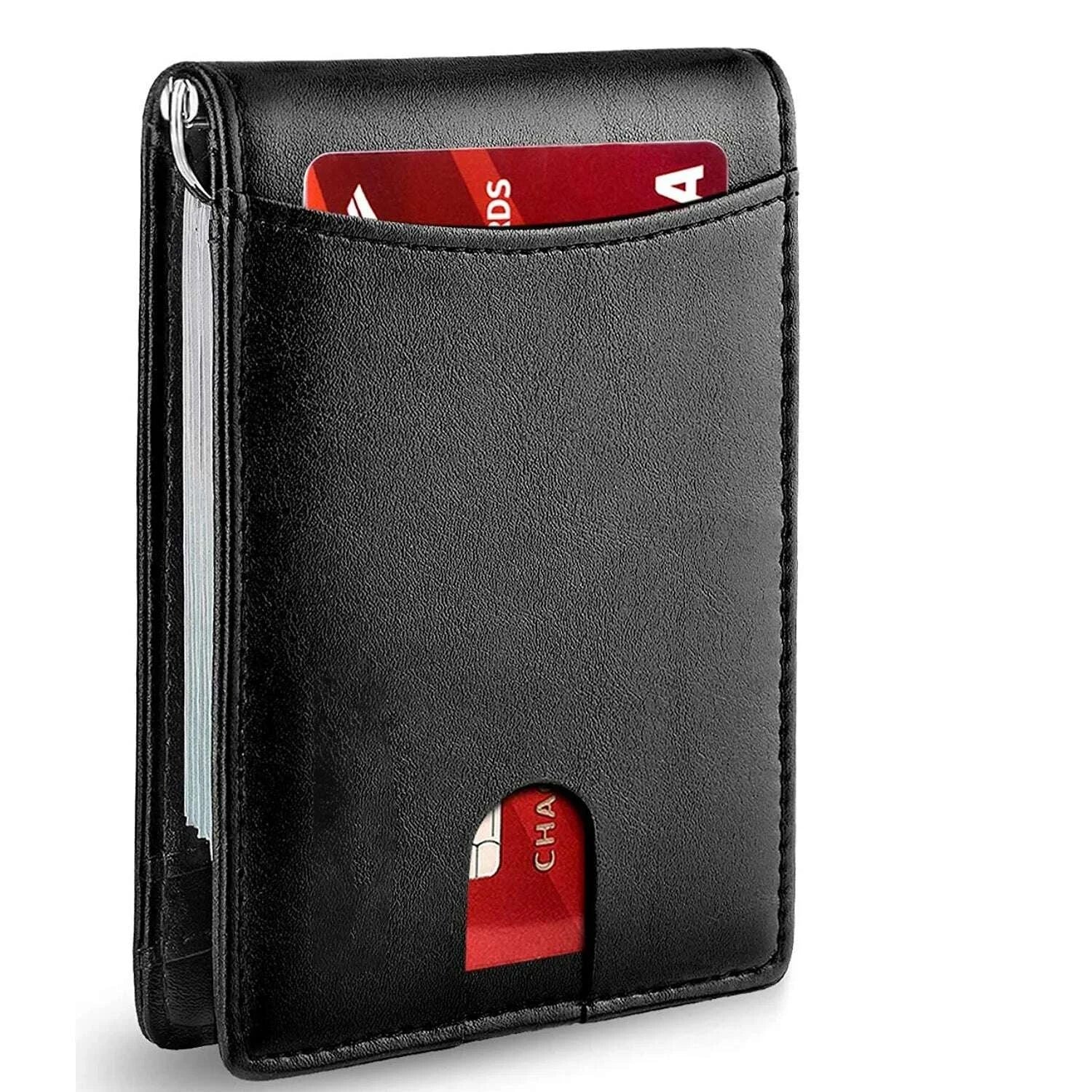 kimlud-slim-wallets-for-men---leather-money-clip-mens-wallet---rfid-blocking-front-pocket-bifold-wallet---minimalist-credit-card-holder-kimlud-womens-clothes-34634957