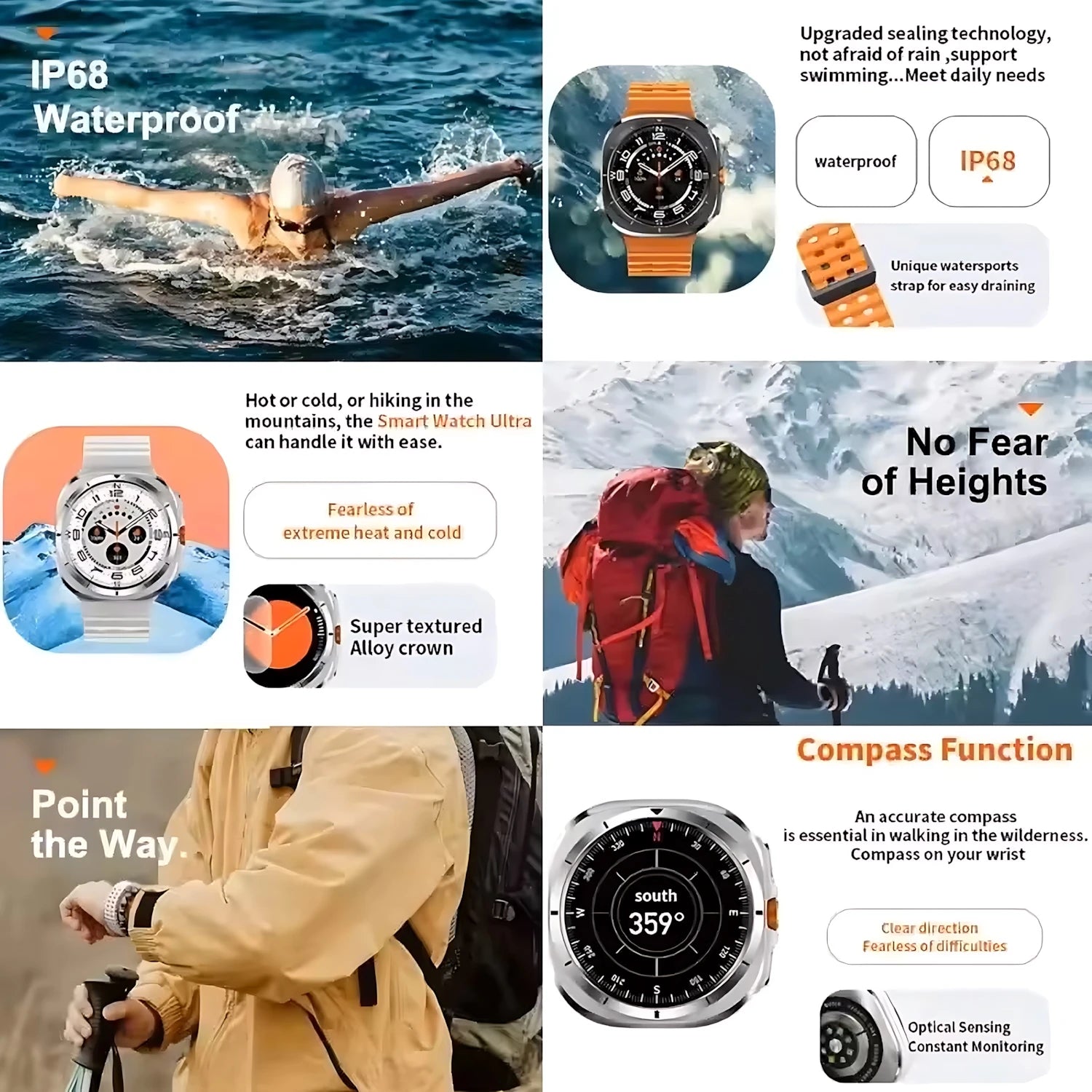 32GB DT Watch 7 Ultra Memory GPS NFC Local Music Bluetooth Call Compass Bluetooth Smart Watch For Android For Men Women 2025 NEW