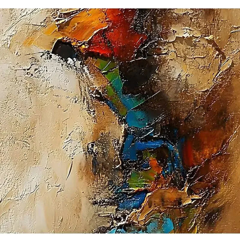 High End Handmade Oil Painting, Light Luxury Hanging Painting Living Room, Bedroom, Dining Room, Sofa Background Wall, New Style