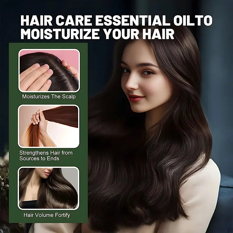 Plant-Based Hair Care Oil Repairs Damaged Hair — Emerald Green | KIMLUD
