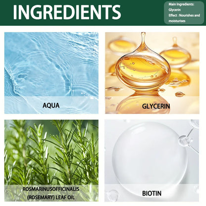 Rosemary Biotin Shampoo For Hair Growth — Deep Forest Green | KIMLUD